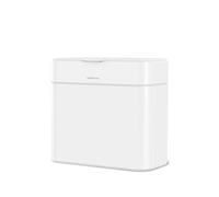 simplehuman Bac à Compost 4 L pour Cuisine, Acier Blanc