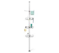 simplehuman BT1062 grand rangement de douche à tension, s’étend de 1,8 m à 2,7 m