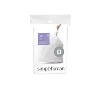simplehuman cW0163 20L 20 sacs blancs - code D
