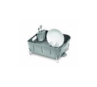 Simplehuman égouttoir à vaisselle compact plastique gris
