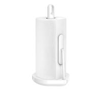 simplehuman KT1205 Porte-essuie-Tout avec Bras de Tension, Support Papier essuie-Tout de Cuisine, Porte-Serviettes en Papier, Acier Blanc