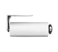 simplehuman long porte-essuie-tout mural, acier inoxydable brossé