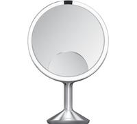 simplehuman Miroir à capteur | Trio Max + lumière duale 25 cm