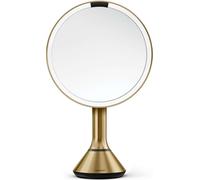Simplehuman miroir avec capteur 20 cm 5x grossissement Tru Lux & Touch Control