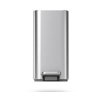 simplehuman CW2096 Poubelle à pédale étroite en acier inoxydable brossé 5 l