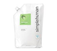 simplehuman, savon liquide hydratant concombre, poche de recharge 1 litre