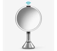 Miroir 20 cm à capteur avec commande tactile - Simplehuman - Argent - Inox Argent https://www.fnac.com/mp47178307/SIMPLEHUMAN-Miroir-ST3052-Miroir-20cm-a-capteur-acier-brosse/w-4?oref=9e4dd06b-ade7-3cde-3690-2b948bb49f82