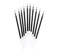 SimpleLife 10pcs 0.38mm 0.5mm Recharge de Stylo à Bille d'encre de Gel Noir de Fournitures de Papeterie