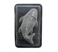 SimpleLife 3D Koi Poissons en Plastique Gâteau Au Chocolat Moule De Gelée À La Main Sugarcraft Moule DIY