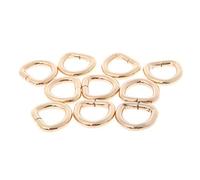 SimpleLife - Boucles à Anneau en métal D de 12 mm pour Sangles à Boucle - Ceinture, Paquet de 10