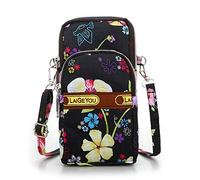 SimpleLife Femmes Bandoulière Mobile Téléphone Sac À Bandoulière Pochette Ceinture Sac À Main Bourse Portefeuille, 8x6x17cm