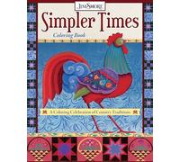 Simpler Times Coloring Book: A Coloring Celebration of Country Traditions