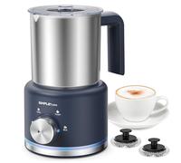 SIMPLETASTE Mousseur à Lait 4-en-1 Induction Lavable