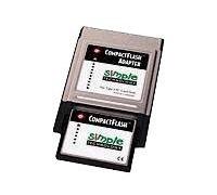 SimpleTech STI-CFAD/32A 32MB CompactFlash Carte avec Adaptateur pour Appareil Photo Numérique