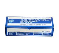 SIMPLETEK - 10000 agrafes 130/E (6/4) - pas 6 mm, jambe 4 mm - lot de 10 000 pièces