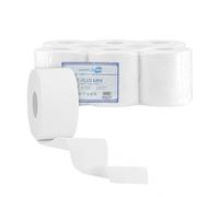 SIMPLETEK - 12 rouleaux de papier toilette laveurs 609 déchirures 2 voiles, compatibles avec Jumbo Distributeur de salle de bain, bureau, atelier industriel professionnel