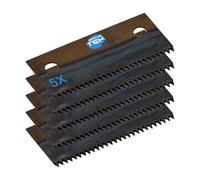 SIMPLETEK - 5 lames de rechange en acier pour distributeur/distributeur de ruban adhésif standard de 50 mm