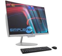 Simpletek AiO All in One 24" Incurvé i7 Windows 10 FHD 8 Go RAM SSD 240 Go Webcam intégrée WiFi5 Bluetooth4.2 | Computer Curved Dekstop PC