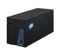 SIMPLETEK - Alimentation sans interruption UPS 1200 VA / 500 W avec 3 prises Schuko/UE, protection contre les courts-circuits, charge hors ligne, fonction AC auto restart
