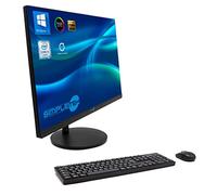 Simpletek All in One AiO 24" FHD Core i5 Jusqu'à 3,1 GHz Windows 10 8 Go RAM 240 Go SSD | Base Recharge sans Webcam PopUp