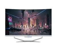 Simpletek All in One AiO 27" FHD Incurvé Windows 11 Core i7 Jusqu'à 3,6 GHz 16 Go RAM SSD 240 Go HDD 1 to Souris Clavier sans Fil Inclus Webcam PC Gaming Curved Streaming Maison