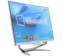 SIMPLETEK - All in One i5 10° Gen AiO 24" Windows 10 Pro 16 Go RAM SSD 960 Go avec GPU RX550 4 Go WiFi6 + BT 5.2 + Webcam | Idéal pour l'édition / les jeux