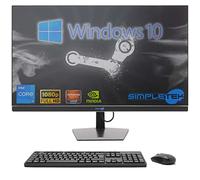SIMPLETEK - All in One i7 10° Gen AiO 27" Windows 10 Pro 64 Go RAM SSD 4 To avec GPU GTX1660 6 Go WiFi6 + BT 5.2 + Webcam | Idéal pour l'édition / les jeux
