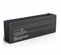 SIMPLETEK - Batterie 12 V 2,3 Ah plomb hermétique Faston 4,8 mm 178 x 35 x 60 mm