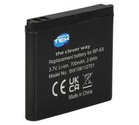 SIMPLETEK - Batterie rechargeable Li-Ion BP-6X compatible avec Nokia 8800/8801 / Arte/Sirocco - 700 mAh 3,7 V 2,6 Wh