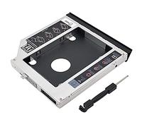 SIMPLETEK - Caddy HDD Ssd Lecteur Odd Dvd CD L410 L412 L420 L421 L430 12,7 mm pour ordinateur portable | Tournevis inclus