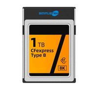 Simpletek - Carte Mémoire Compact Flash Express CFexpress Carte Mémoire Appareil Photo | 1TB | 1800MBps Vitesse de Lecture | 8K | Type B | Vidéo Photo Professionnel
