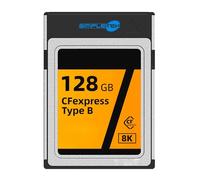 Simpletek - Carte Mémoire Compact Flash Express CFexpress | Vidéo Photo Professionnel | 128Go | 1300MBps | 8K | Type B