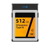 Simpletek - Carte Mémoire Compact Flash Express CFexpress Vidéo Photo Professionnel | 512GB, 1500Mo/s, 4K, 8K