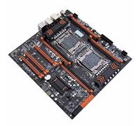 SIMPLETEK - Carte mère Compatible X99 DUAL-F8D LGA2011-3 EATX Chipset C612| Double CPU| 8 X DDR4 | sans Carte vidéo intégrée