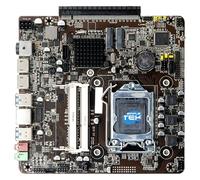 SIMPLETEK - Carte mère ITX H81, 2 emplacements DDR3, fente GPU 6 broches, CPU LGA1150 4th gen | H81 D3 PRO ZRH81F05 All-in-One
