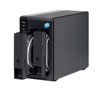 SIMPLETEK - DAS externe USB-C 3.2 avec 2 baies SATA 3,5″/2,5″, support RAID matériel et logiciel, compatible HDD/SSD - Noir