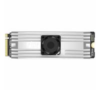 SIMPLETEK - Disque à état solide avec dissipateur et ventilateur intégrés | Capacité 1 To | Haute Performance, Convient pour Gaming, Graphiques | PCIe Gen5 x4, NVME 2.0 Gen5x4
