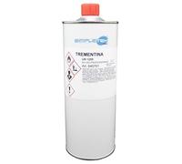 SIMPLETEK - Essence de térébenthine 1L Pot d'étain Bouteille Diluant Peintures Vernis Synthétique Cire