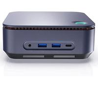 Simpletek Mini PC Core i5 1135G7 Jusqu'à 4,20 GHz Windows 11 | 16 Go RAM DDR4 480 Go SSD M.2 | WiFi + BT - HDMI + DP + TypeC + Lecteur de empreintes de bureau fixe + support VESA