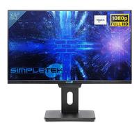 SIMPLETEK - Moniteur 24" 1080p FHD Tactile avec Webcam VGA HDMI Audio Écran Tactile pour Caisse enregistreuse