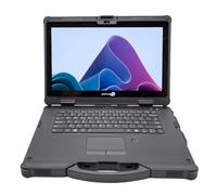 SIMPLETEK - Ordinateur portable Rugged Touch 14,1" FHD i5-1235U 16 Go 120 | Windows 11 Pro, écran rabattable à 180°, USB-C Thunderbolt 4, USB 2.0/3.0, RS-232, Mini HDMI 2.0a, LAN, Wi-Fi 6, BT 5.2, IP65