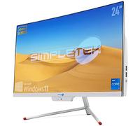 SIMPLETEK - Ordinateur tout-en-un 24" incurvé FHD Core i7 jusqu'à 3,9 GHz Windows 11 Pro | 16 Go RAM SSD 2 To | PC de bureau courbé