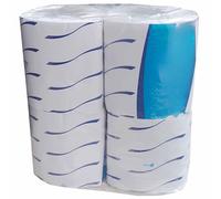 SIMPLETEK - Papier toilette professionnel et gaufré | 2 couches pure de cellulose | Doux - Ecolabel | Lot de 4 rouleaux
