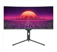 SIMPLETEK - PC ALL EN ONE 34" 4K Wide 165Hz Core i3 Windows 11 Nvidia GT730 4 Go dédiés | 8 Go RAM SSD 240 Go | Webcam intégrée 5 MP Gaming Computer WiFi6