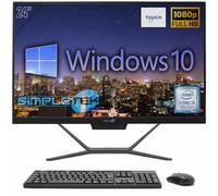 SIMPLETEK - PC All In One Touch | Intel Core i5 8ème génération | Windows 10 Pro | 8 Go RAM SSD 240 Go | Webcam 2K intégrée | Écran tactile | BT 5.2