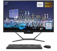 SIMPLETEK - PC All In One Touch | Intel Core i5 8ème génération | Windows 11 Pro | 32 Go RAM SSD 2 To | Webcam 2K intégrée | Écran tactile | BT 5.2