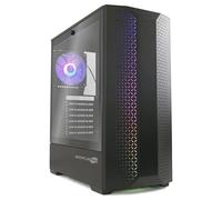 SIMPLETEK - PC de bureau de 15e génération | Core Ultra 5 245KF RAM 64 Go SSD 120 Go + 1 To | Boîtier de jeu en verre, y compris Windows 11 Pro et GPU dédié RX550 4 Go