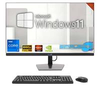 SIMPLETEK - PC tout-en-un 24" FHD 60 Hz Core i7 Windows 11 | Carte vidéo dédiée GTX1660 6 Go | 16 Go RAM SSD 4 To | Travail, Gaming