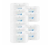 SIMPLETEK - Rouleau de papier Milleusi - Gaufré 2 Voiles Pure Cellulose | Haute Absorption - Respectueux de l'environnement | Lot de 20 rouleaux