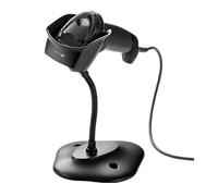 SIMPLETEK - Scanner Barcode 1D 2D empilé avec support | Imageur zone, polyvalence Retail, IP52 | Câble USB inclus